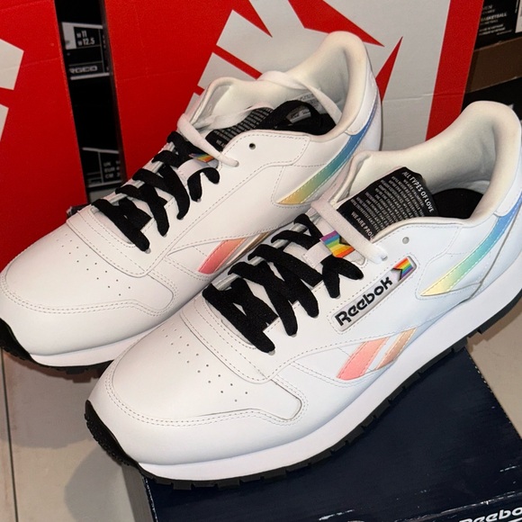 Reebok Pride CL Leather Unisex Men’s Size 11 US/EU 44.5 *New w og box* - Picture 9 of 9